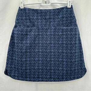 Lady Hagen Womens Athletic Skort XSmall Blue Black Stretchy Shorts Mini Pockets